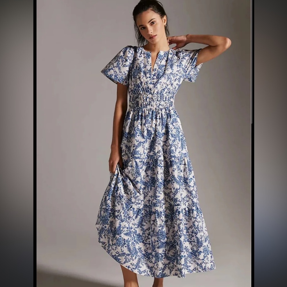 Anthropologie Somerset Maxi Dress